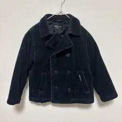 COMME CA DU MODE ネイビー Pコート 100cm