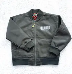 110cm☆子ども服 アウター カーキジャケット ベビードール