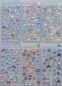 ボンボンドロップシール 水族館限定 6種類