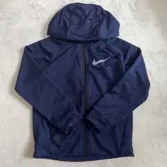 Nike Dri-FIT ネイビー パーカー S (5-6歳)
