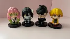 鬼滅の刃 ガチャガチャ　ミニフィギュア 4体セット