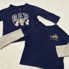 GAP長袖Ｔシャツ　80サイズ　２枚セット