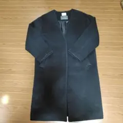 【LOWRYS FARM】メリノノーカラーコート