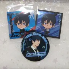 チェンソーマン レゼ篇 アキ 缶バッチ ウエハースシール2枚 セット