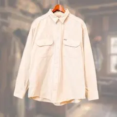 90s Woolrich USA製 シャモアクロス 長袖シャツ