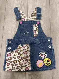 BABY DOLL デニムオーバーオール 80センチ
