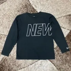 【NEW ERA ニューエラ】⭐️ロングTシャツ ⭐️150 ⭐️ブラック