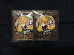 鬼滅の刃 我妻善逸 2022 バースデー缶バッジ