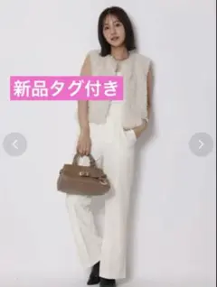 662【新品タグ付】Apuweiser-riche セミフレア美脚パンツ