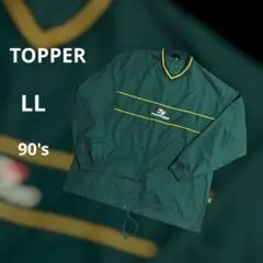TOPPER　ピステ　ウインドブレーカー　プルオーバー　ブラジル　LL　90's