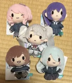 プロセカ　壊れたセカイと歌えないミク　ふわぷちマスコット　ニーゴ　5種