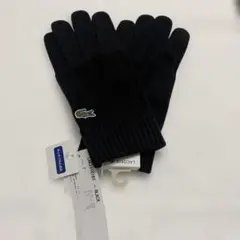 ✨新品・タグ付き✨LACOSTE 手袋 ケーブルニットグローブ タッチパネル対応