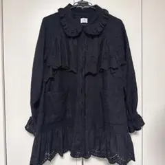 merry jenny レースケープジャケット ブラック