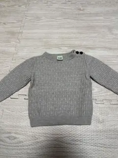 FUB グレー ニットセーター