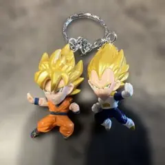 ドラゴンボール 超サイヤ人 孫悟空 ベジータ キーホルダー
