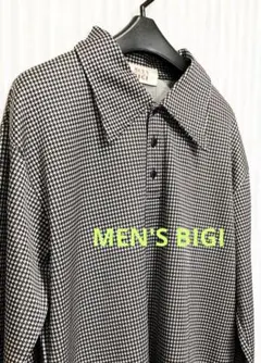 MEN'S BIGI メンズシャツ チェック柄長袖シャツ おしゃれシャツのサムネイル