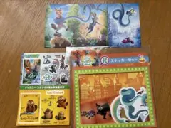 ズートピア2 一番くじステッカー、劇場特典カード＆シール3点セット