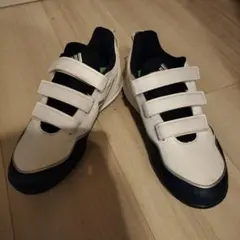 新品adidas 野球スパイクシューズ ホワイト/ネイビー