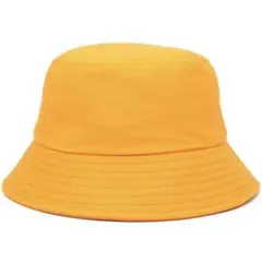 ウィメンズ 無地 デザイン 帽子 カジュアル おしゃれ かわいい イエロー