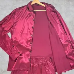 【極美品/XL】ドルチェ＆ガッバーナ セットアップ シャツ シルク100％のサムネイル