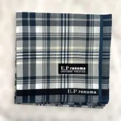 U.P renoma チェック柄ハンカチ