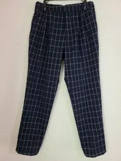 earth music&ecology チェックパンツ