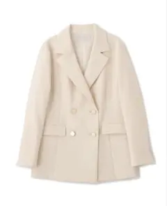 プロポーションボディドレッシングアイボリー テーラードジャケット