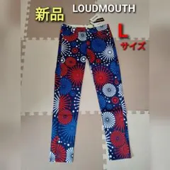 新品　ラウドマウス　ゴルフ　パンツ　レディース　ロングパンツ　Lサイズ　花火のサムネイル