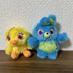【2個セット】　トイストーリー4　ダッキー&バニー　マスコット