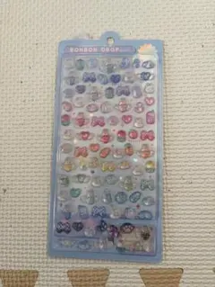 正規品 ボンボンドロップシール　ミニ　オリジナル　なないろボンボン