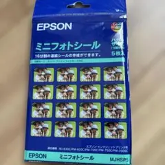 EPSON ミニフォトシール 5枚入り