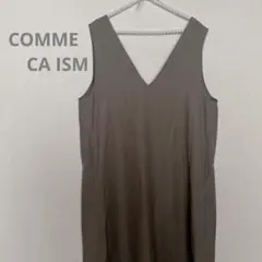 COMME CA ISM ワンピース　ノースリーブ　バックリボン
