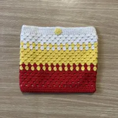 ハンドメイド　ポーチ