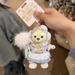 ⬛️上海ディズニーランド限定クッキーアンぬいぐるみキーチェーンたんぽぽ