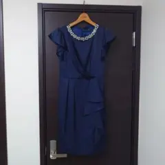 美品　パーティードレス　女性　スーツ　Ｍ　９AR　ワンピース