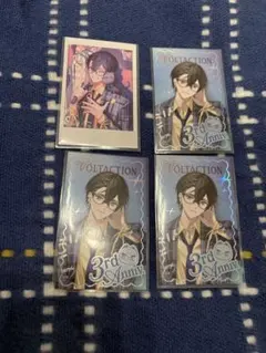 四季凪アキラ ランダムチェキ風カード 3周年 にじさんじ VOLTACTION