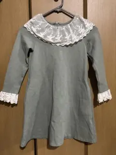 美品　enchanté グレー ワンピース 120cm