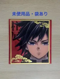 【未使用】鬼滅の刃 柱展 ランダムミニクリア色紙 水柱 冨岡義勇