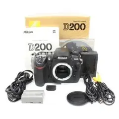 超美品】ニコン D200 ボディ CCD機 #2887656 - メルカリ
