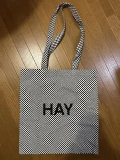 HAY トートバッグ チェック