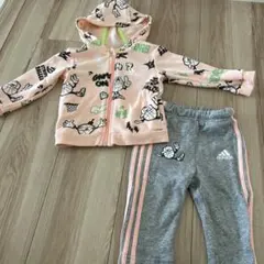 adidas ベビー トレーナー パーカー 74