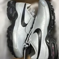 NIKE AIR MAX Tiempo Wolf Grey and Black