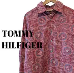 Tommy Hilfiger チェック柄長袖シャツ　M