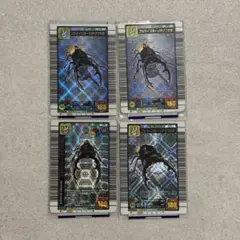 期間限定プロモ‼️蟲神器 2周年記念コミックカード 4種セット 虫神器