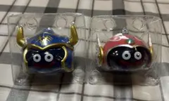 ドラクエ　職業スライム　ビッグクリアフィギュア　　勇者　戦士　2点セット