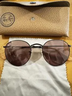 Ray-Ban RB 3447 ラウンドメタル サングラス