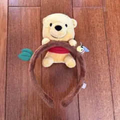 ディズニー　プーさん ぬいぐるみカチューシャ