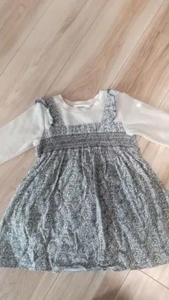 SLAP SLIP　ワンピース 女の子 ドッキングワンピース キッズ 長袖