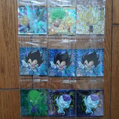 ドラゴンボールウエハースシールレアまとめ、9枚
