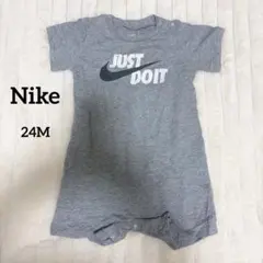 Nike ナイキ【24M】 ロンパース グレー80〜90cm